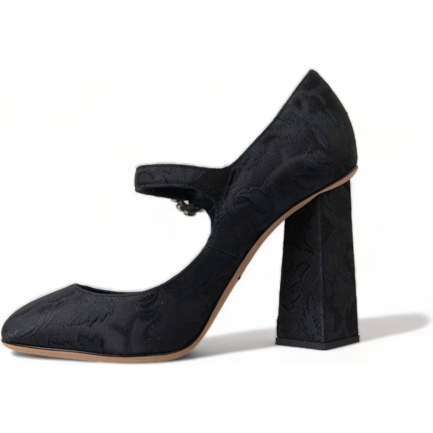 حذاء ماري جين من دولتشي آند غابانا باللون الأسود الأنيق