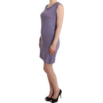 John Galliano Purple cotton jersey dress SIG11571-4