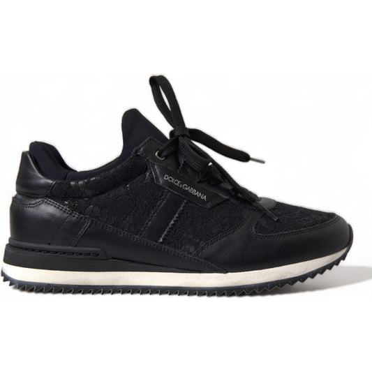 Dolce & Gabbana Elegant Black Classic Sneakers Dolce & Gabbana Dark Slate Gray