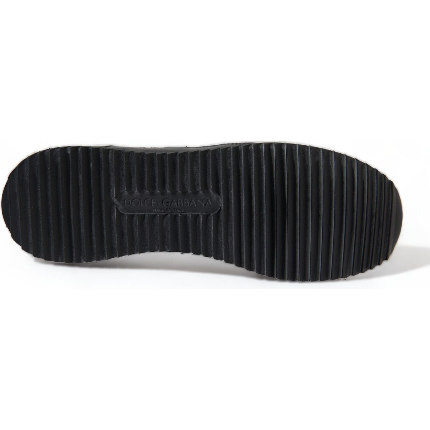 حذاء سنيكرز كلاسيكي أنيق باللون الأسود من دولتشي آند غابانا