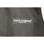 Dolce & Gabbana Gray Cotton Blend Logo Vest Gilet Weste GSS12044-1