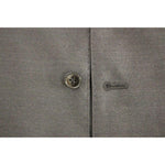 Dolce & Gabbana Gray Wool Silk Dress Vest Gilet Weste GSS12046-1