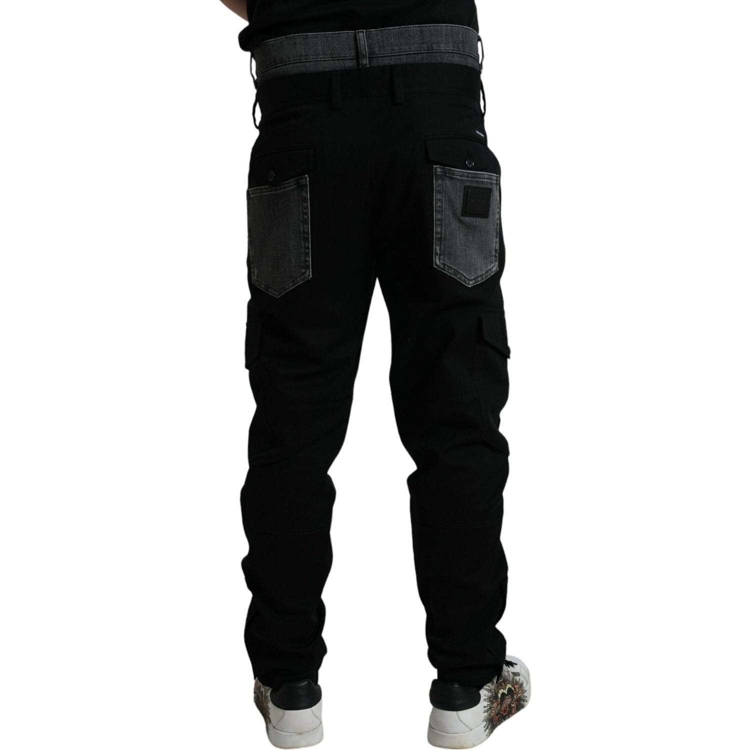 بنطال رياضي أنيق من القطن المرن من دولتشي آند غابانا