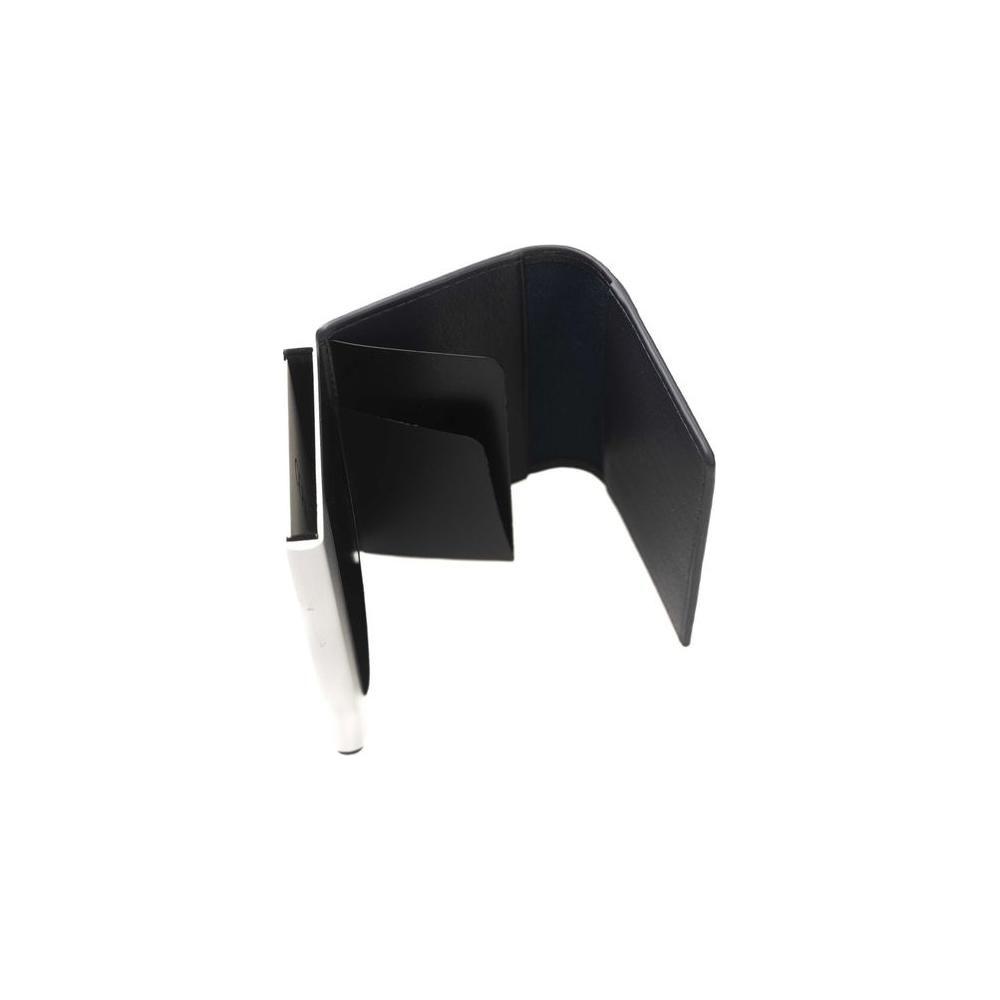 محفظة Cerruti 1881 للرجال من جلد العجل باللون الأزرق