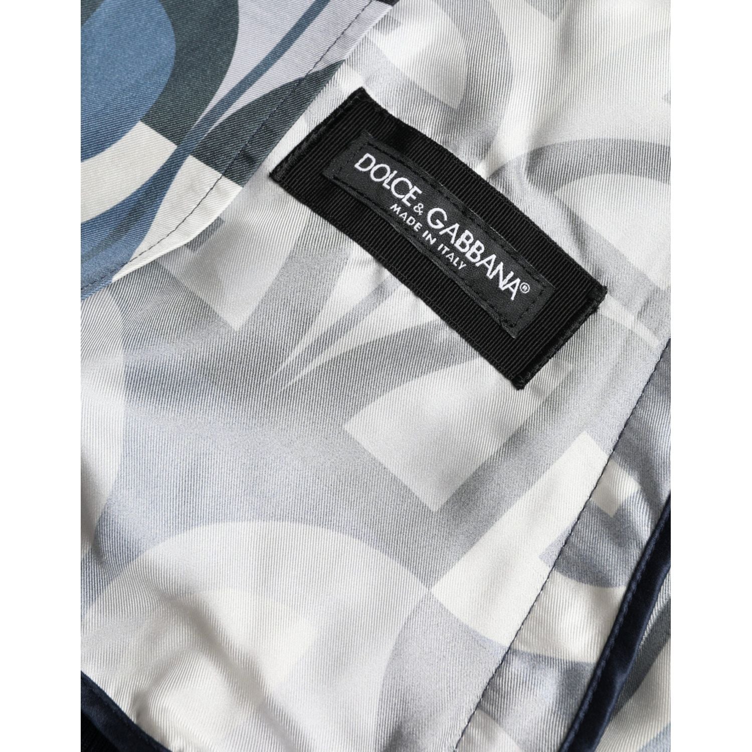 سترة بومبر من الحرير متعدد الألوان من دولتشي آند غابانا - أناقة كلاسيكية