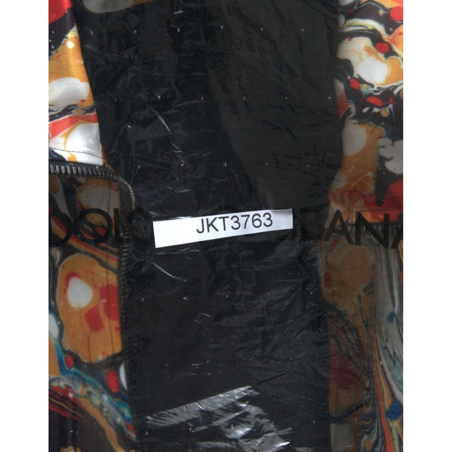 سترة بومبر تجريدية ملونة من دولتشي آند غابانا