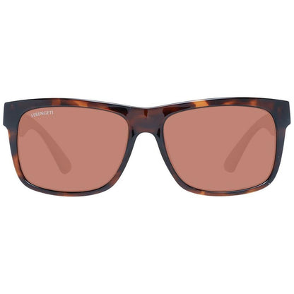 Serengeti Brown Plastic Sunglasses