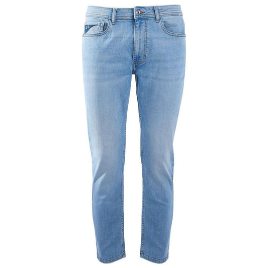 Yes Zee Chic Light Blue Comfort Denim Jeans Yes Zee Light Slate Gray