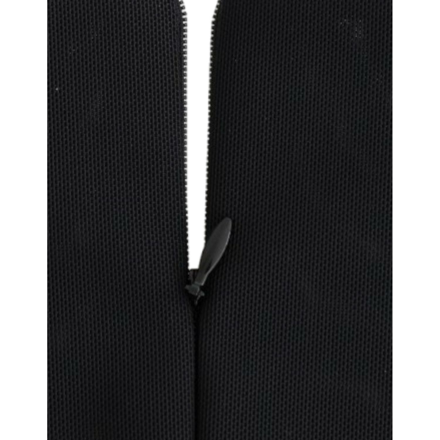 优雅黑色短袖维纳斯连衣裙