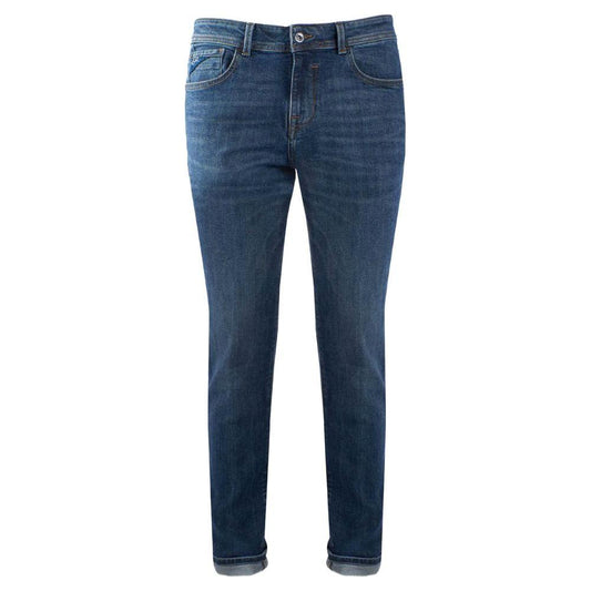 Yes Zee Chic Dark Wash Comfort Denim Jeans Yes Zee Dark Slate Gray