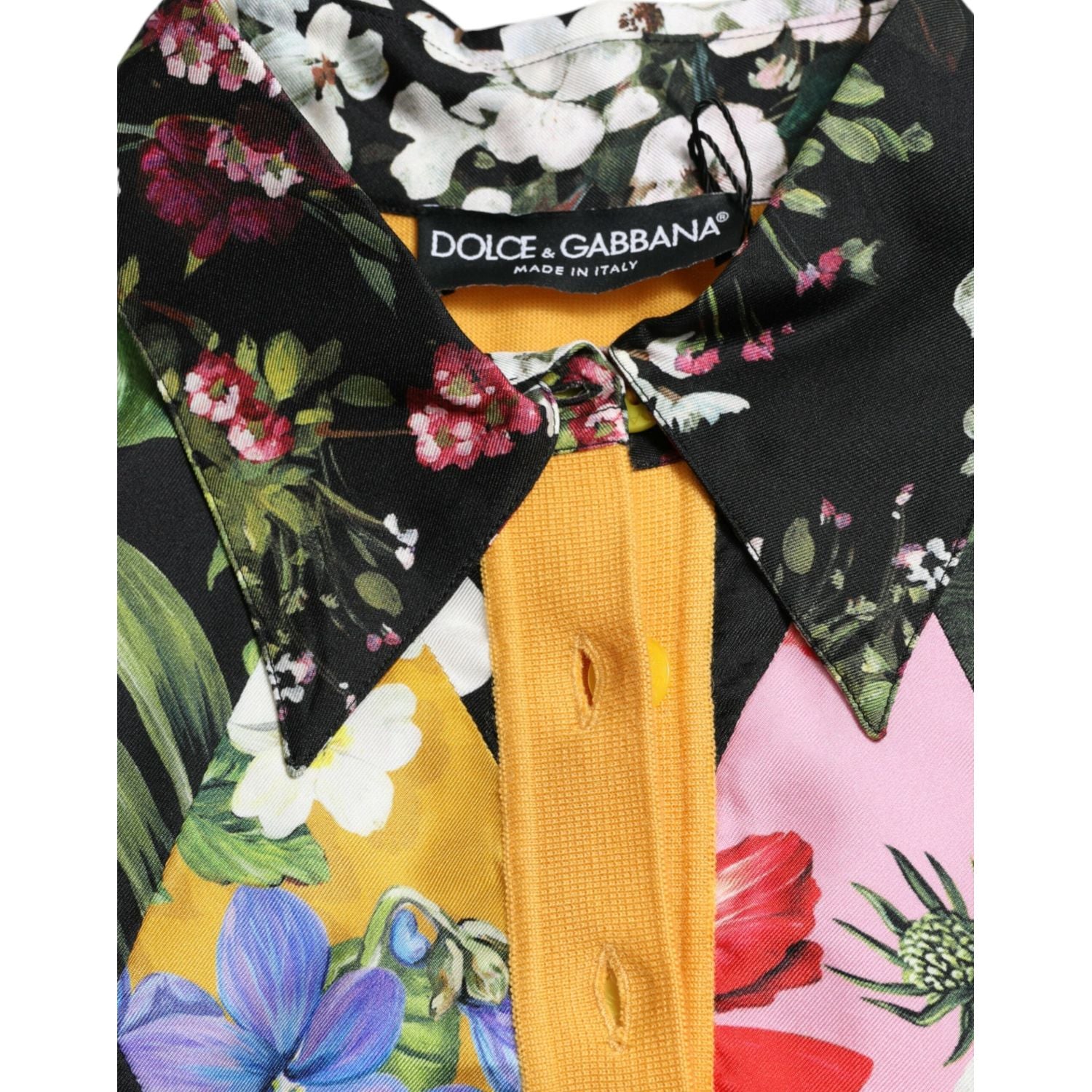 سترة هنلي من الحرير المخلوط بتصميم أنيق من دولتشي آند غابانا