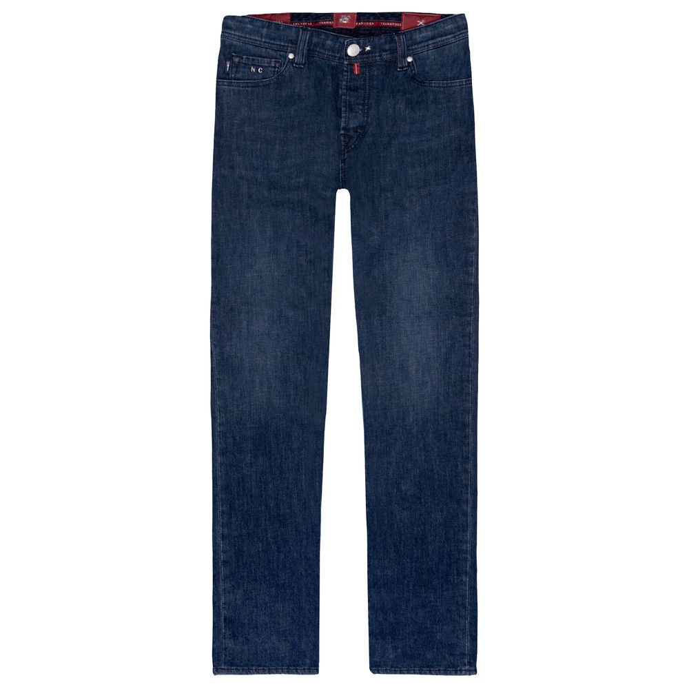 Tramarossa Blue Cotton Jeans Denim