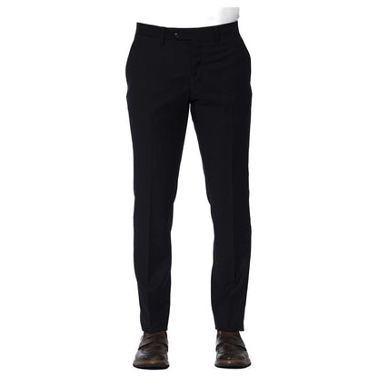 Trussardi Blue Wool Men Trouser