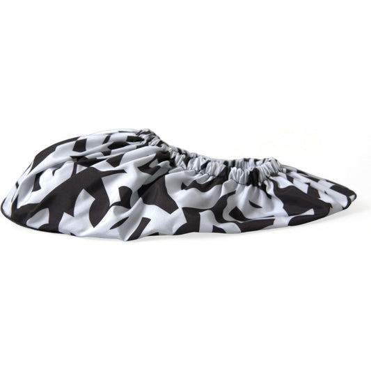 Dolce & Gabbana Chic Monochrome Slip-On Flats Dolce & Gabbana Gray