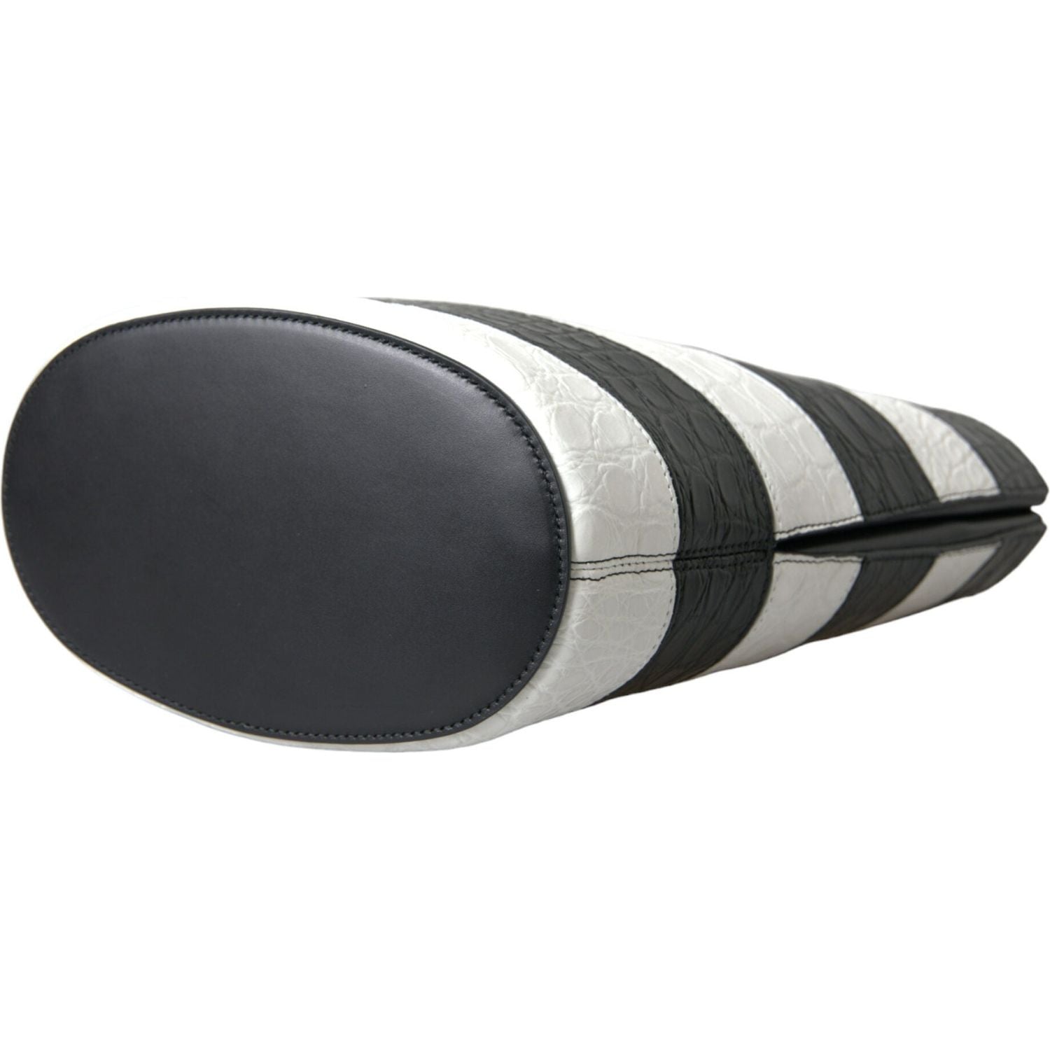 时尚鳄鱼皮大号水桶包