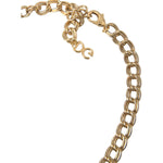 Dolce & Gabbana Gold Chain Rose Cross Strawberry Star Pendant Necklace Necklace