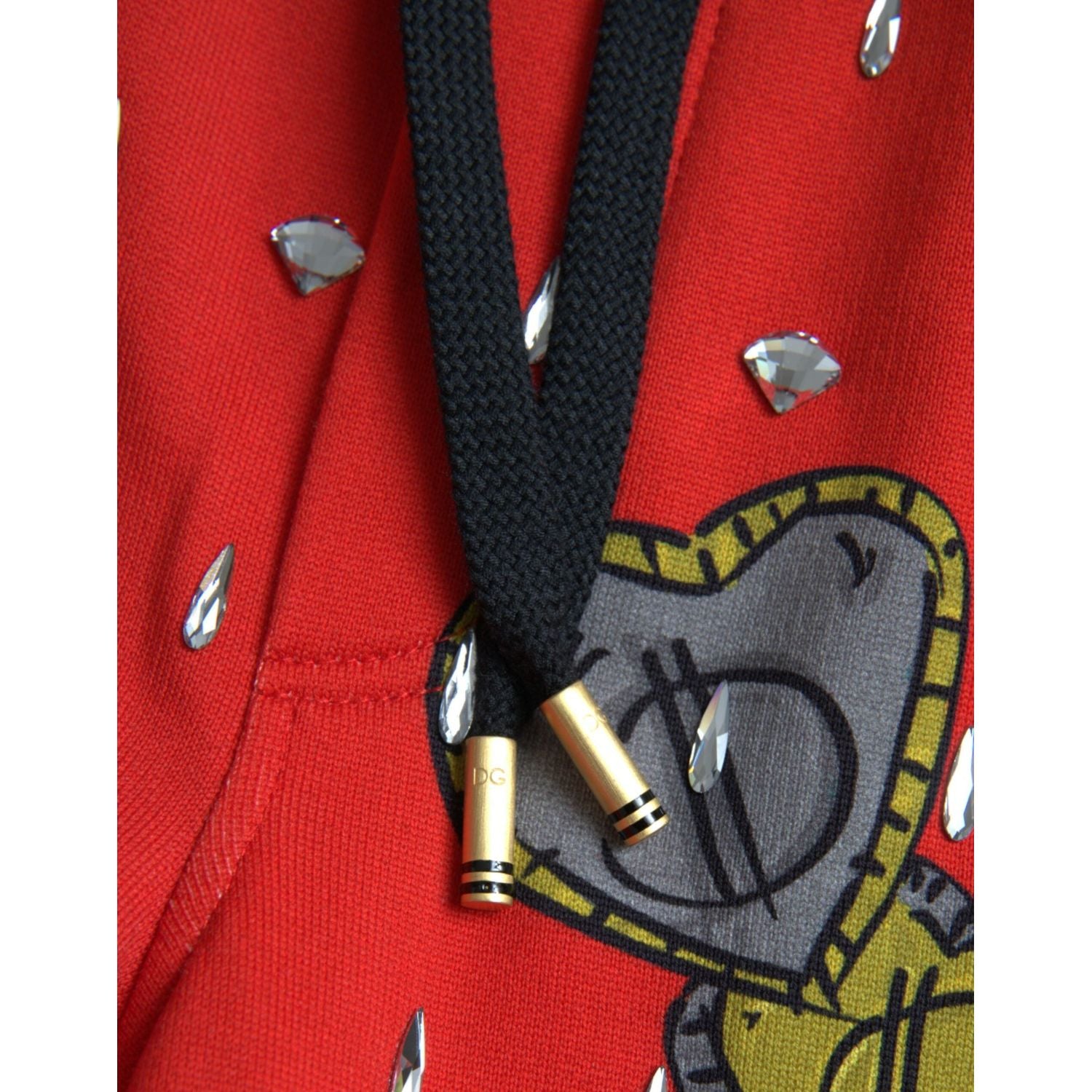 红色猪年慢跑运动裤