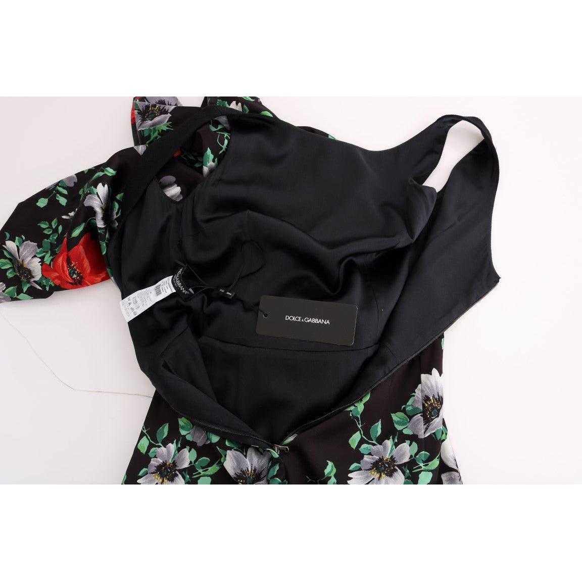 فستان دولتشي آند غابانا الأنيق المزين بالزهور