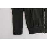 Exte Gray Top Hooded Cotton Zipper Sweater SIG30145-1