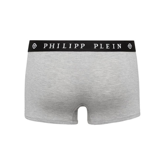 Philipp Plein Brown Cotton Men Boxer Pack PH-9277-M