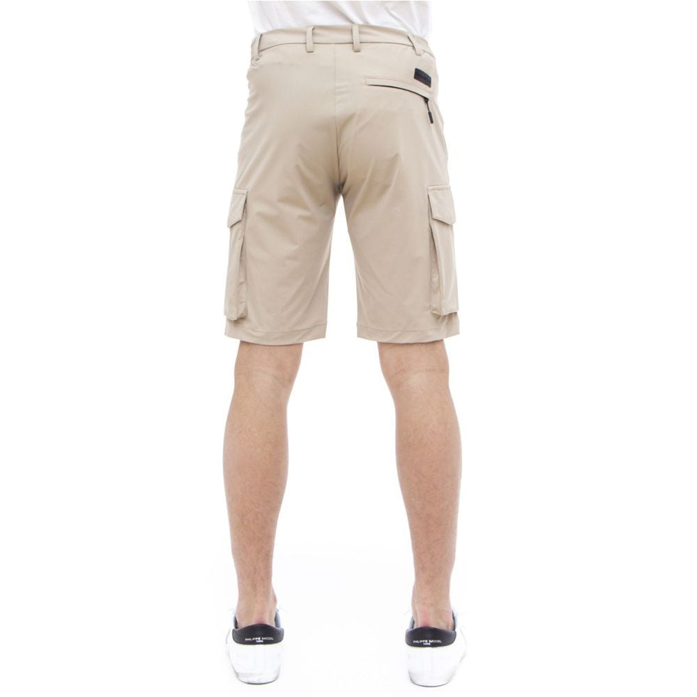 People Of Shibuya Beige Polyamide Short