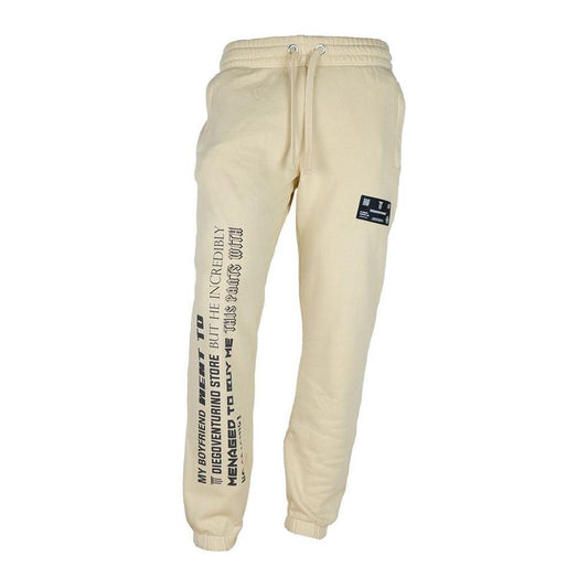 Diego Venturino Beige Cotton Men's Track Pant Diego Venturino Gray