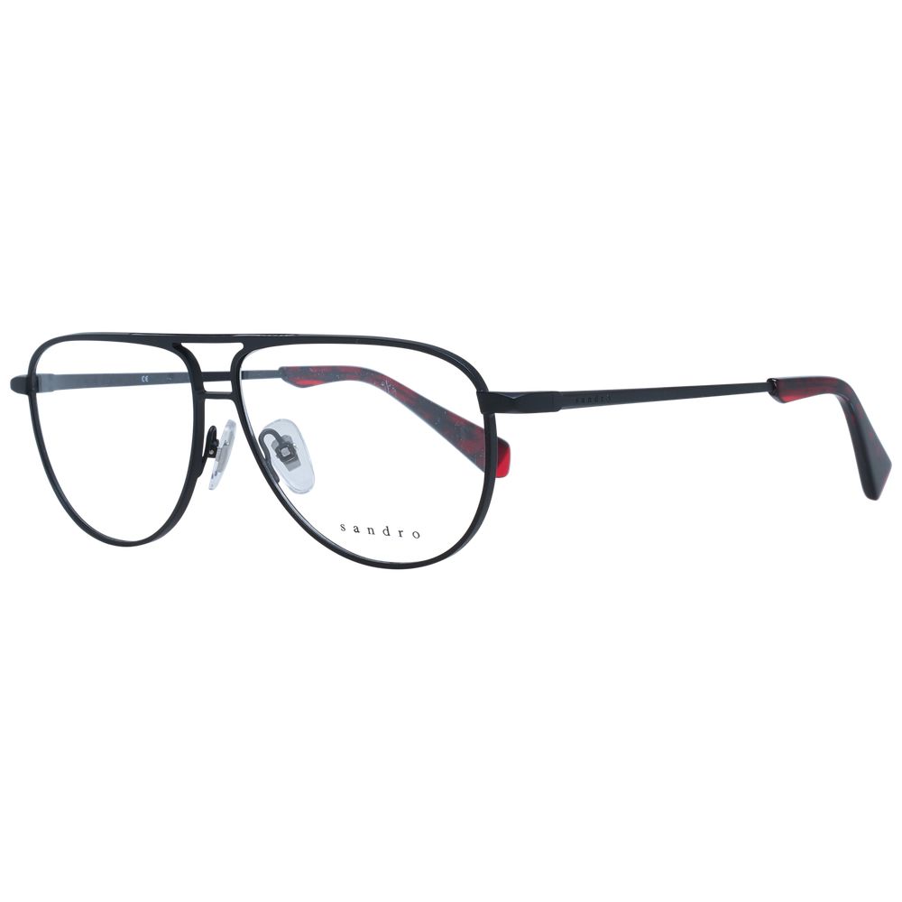 Sandro Black Stainless Steel Glasses (Frames)