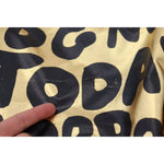 Dolce & Gabbana Gold Logo Print Turtleneck Pullover Sweater Dolce & Gabbana Tan