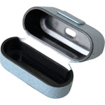 Dolce & Gabbana Light Blue Leather Metal Logo Plaque Airpods Case Dolce & Gabbana Black