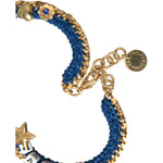 Dolce & Gabbana Gold Tone Brass Chain Iam The Star Bracelet Bracelet Dolce & Gabbana Dark Khaki