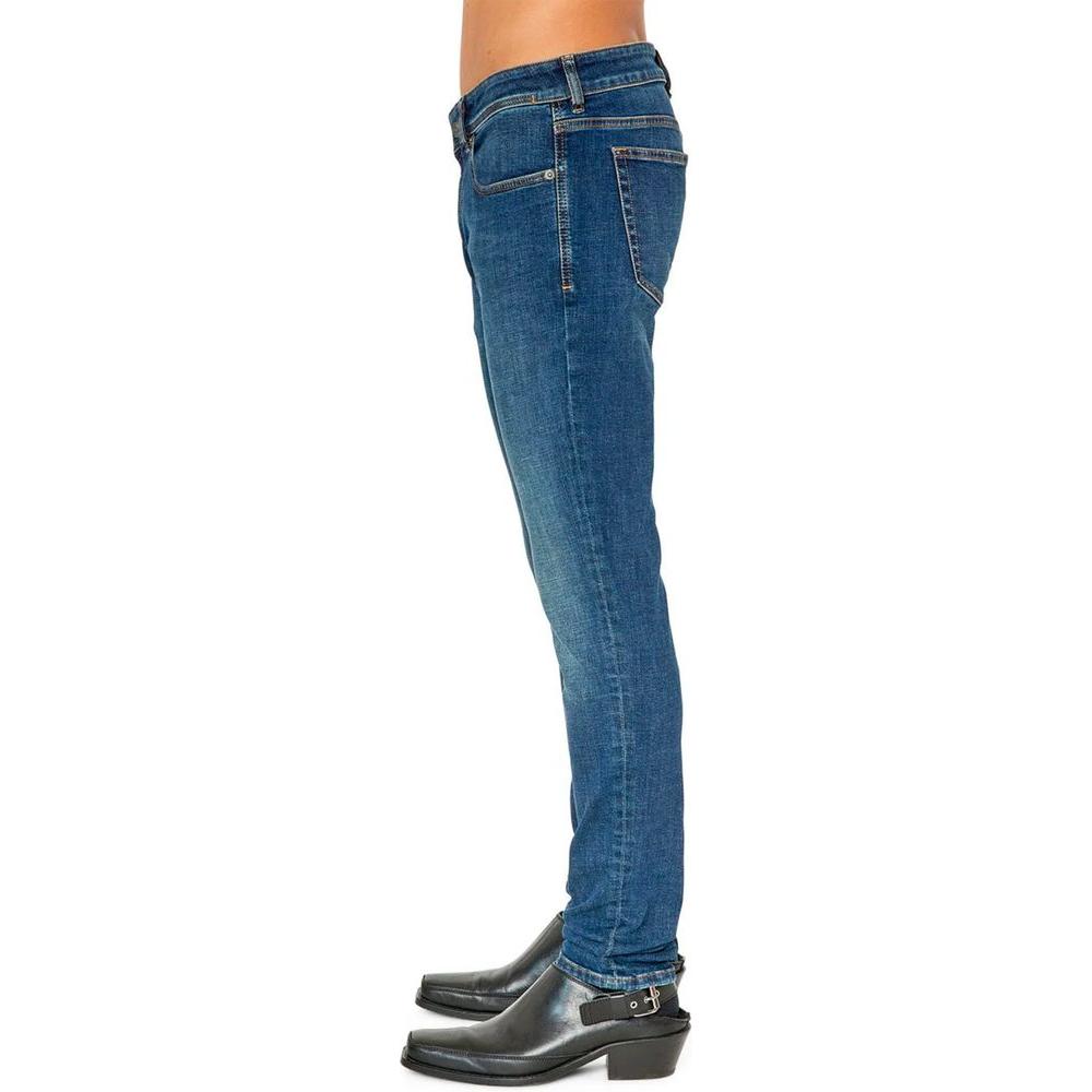 Diesel Blue Cotton Men Jeans