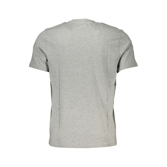 North Sails Gray Cotton T-Shirt NOSA-27304-XL-FBB-199