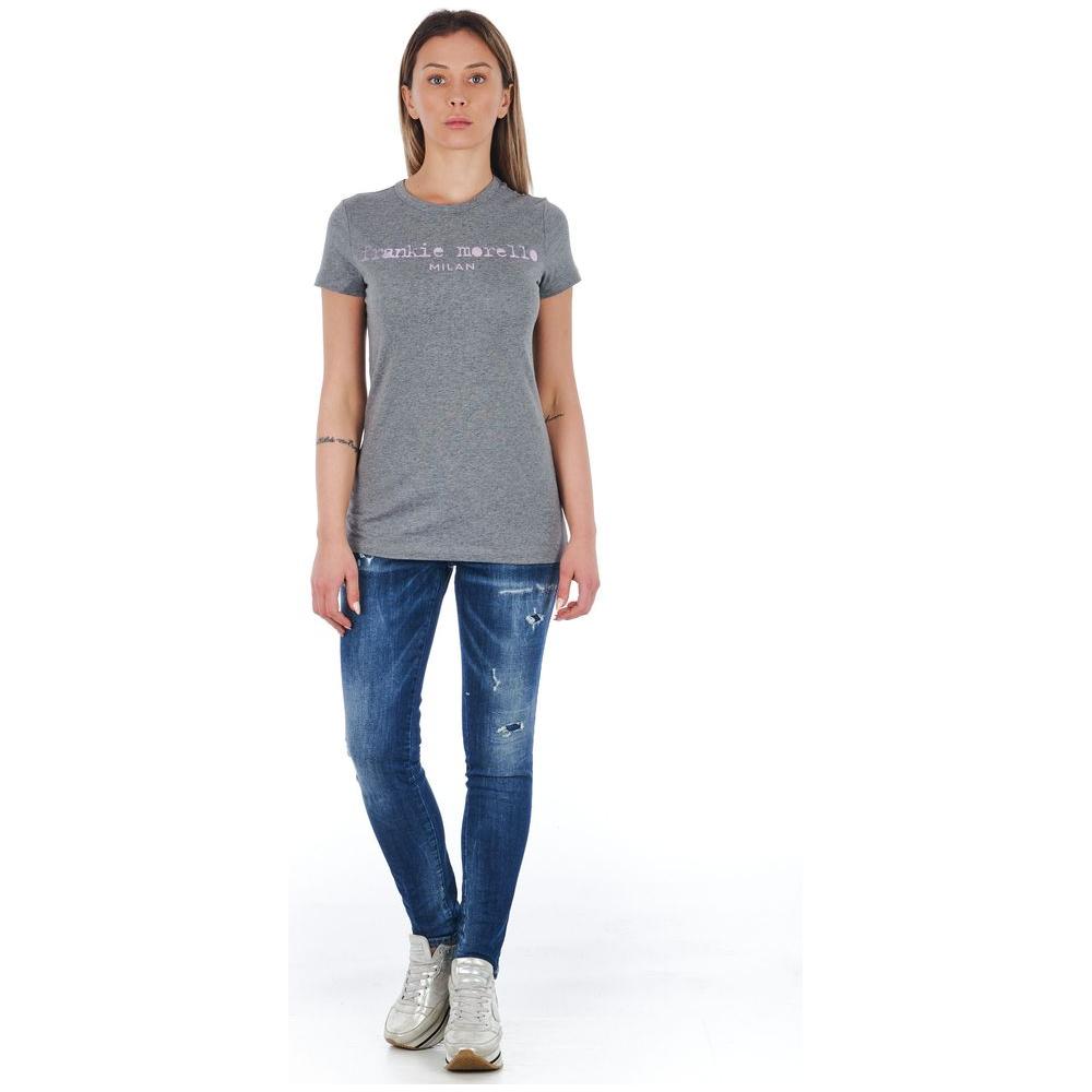 بنطلون جينز نسائي من القطن باللون الأزرق من فرانكي موريلو