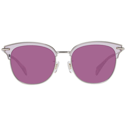 Police Burgundy Metal & Plastic Sunglasses