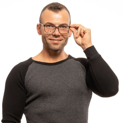 Police Gray Men Glasses Frame