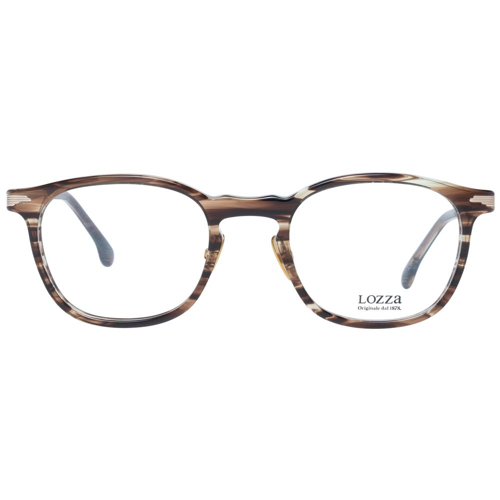 Lozza Brown Plastic Glasses (Frames)