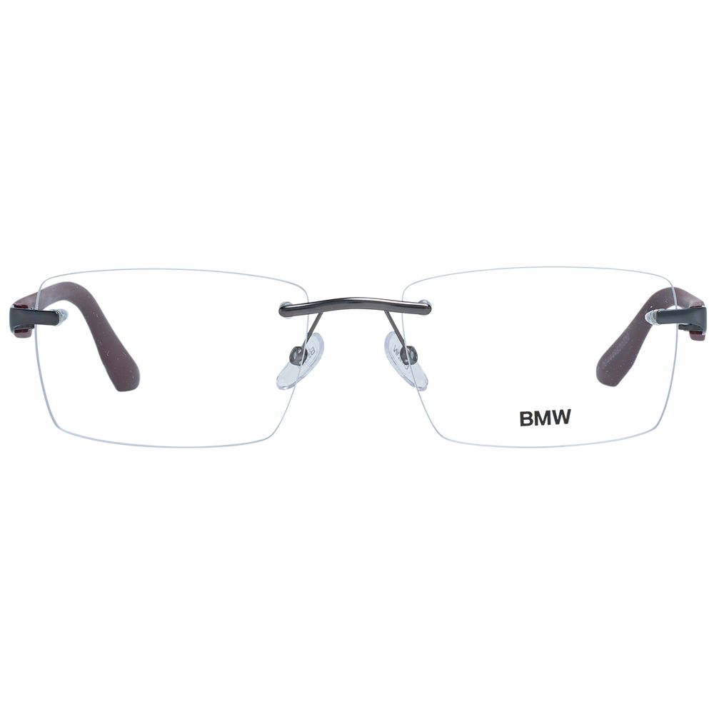 BMW Gray Men Glasses Frame