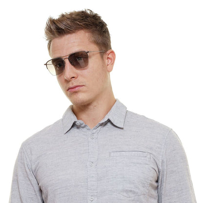 Police Silver Metal & Plastic Sunglasses