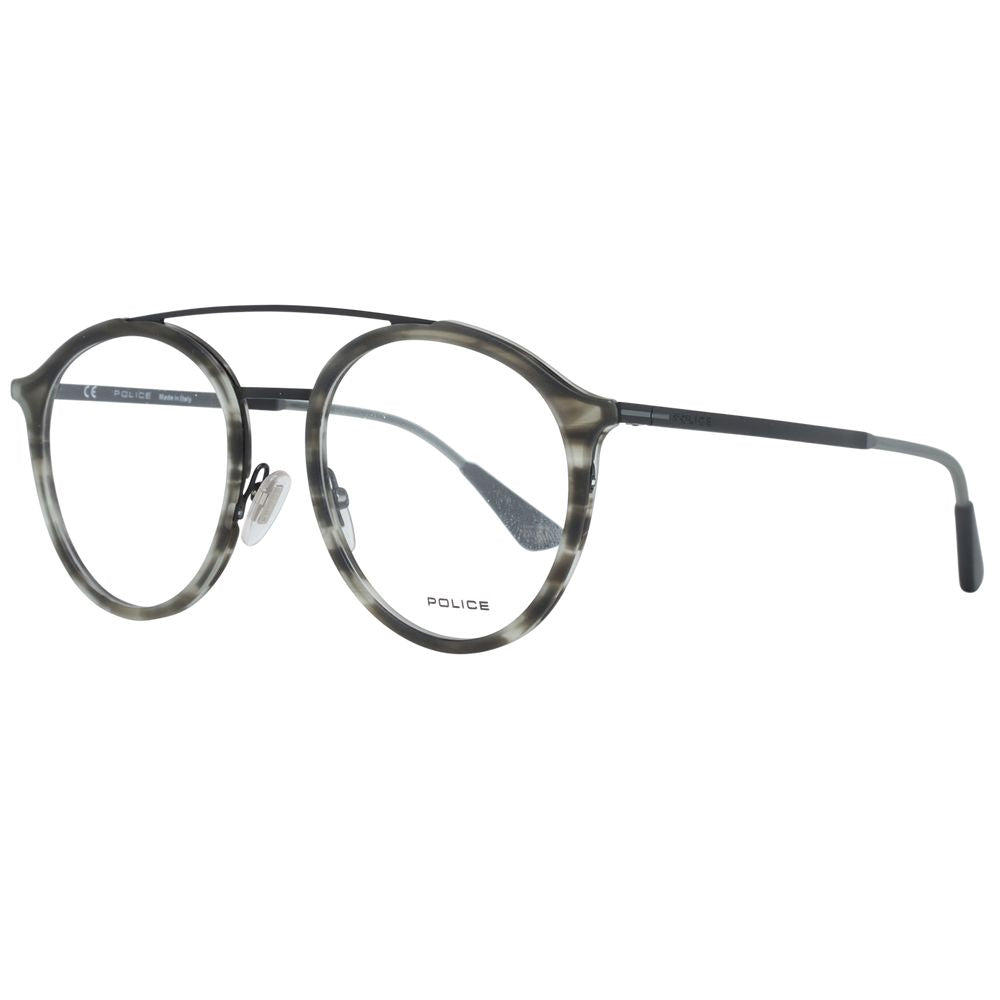 Police Gray Metal & Plastic Glasses (Frames)