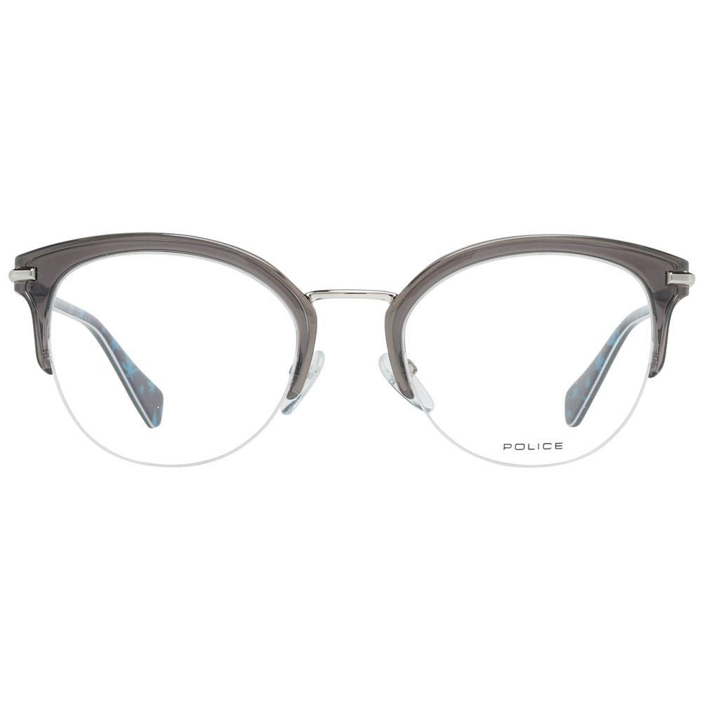 Police Gray Metal & Plastic Glasses (Frames)