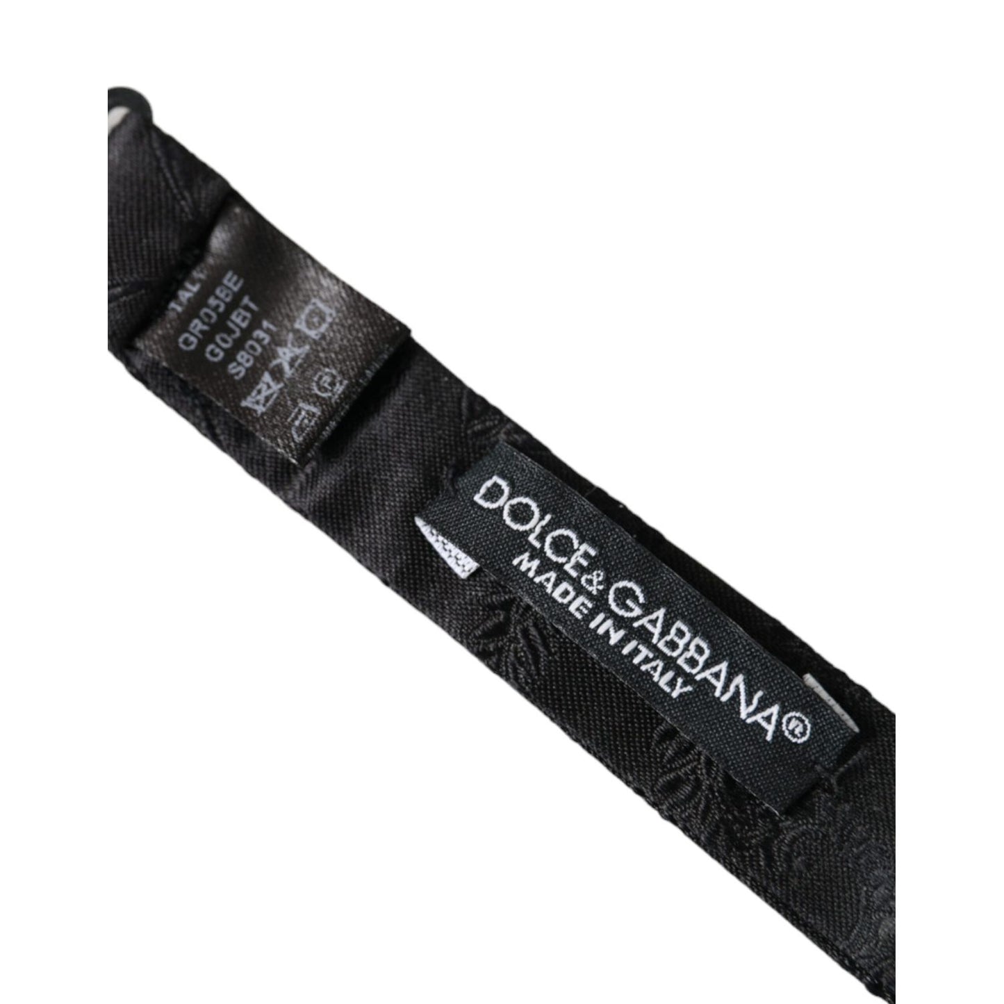 Dolce & Gabbana Multicolor Fantasy Silk Adjustable Neck Bow Tie