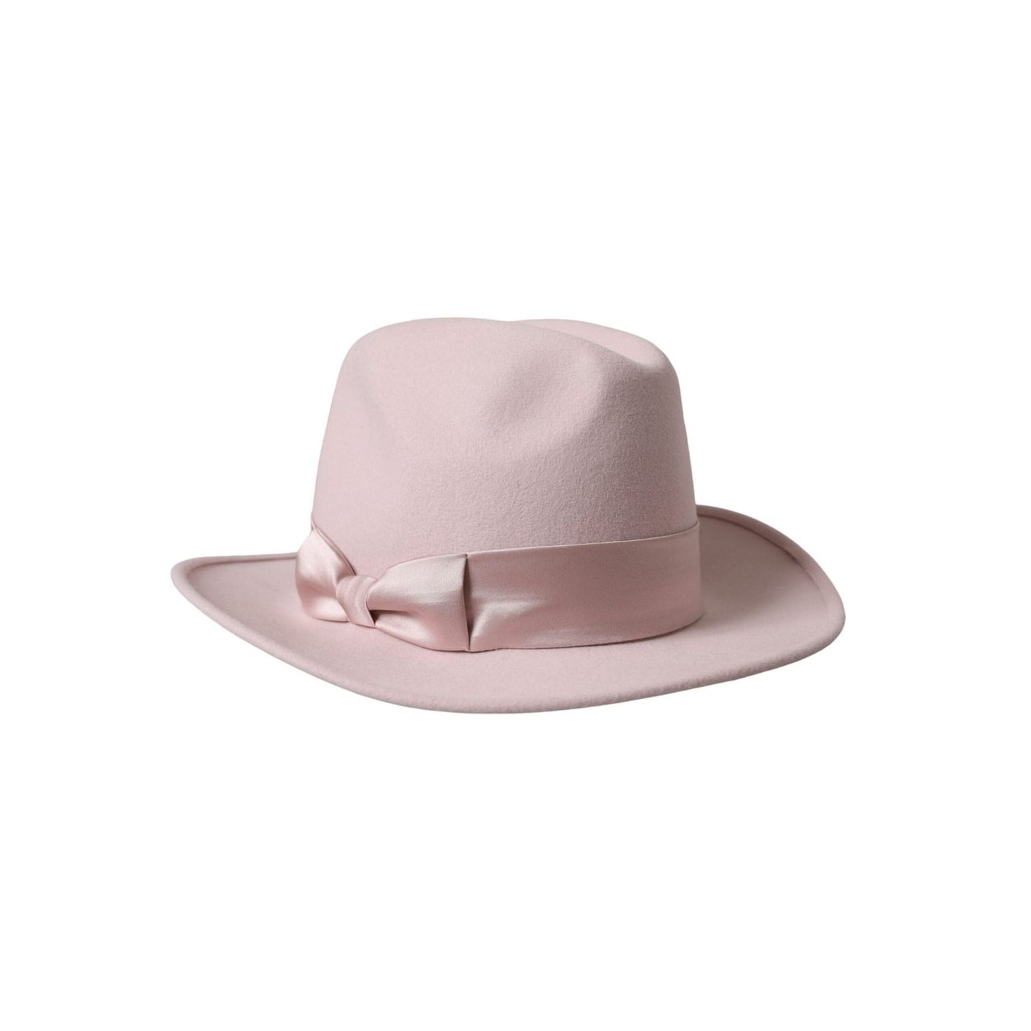Dolce & Gabbana Pink Rabbit Fedora Trilby Women Hat