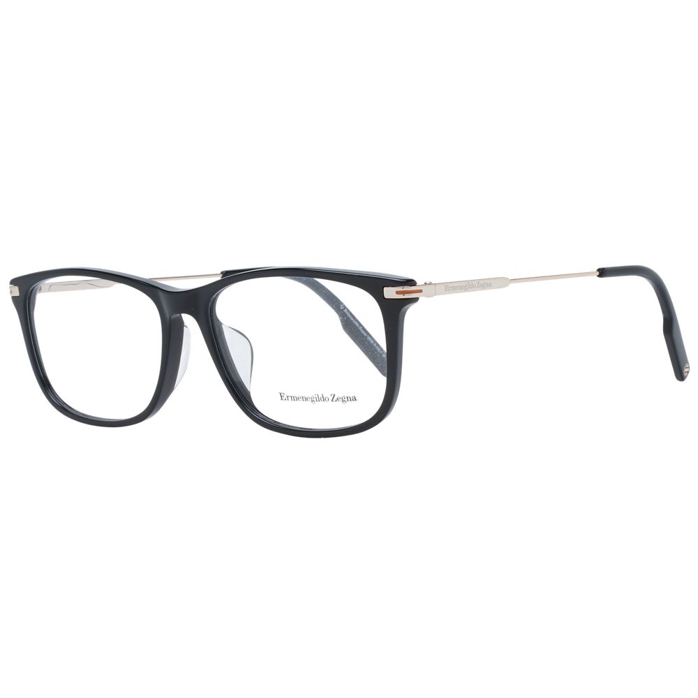 Ermenegildo Zegna Black Plastic Glasses (Frames)