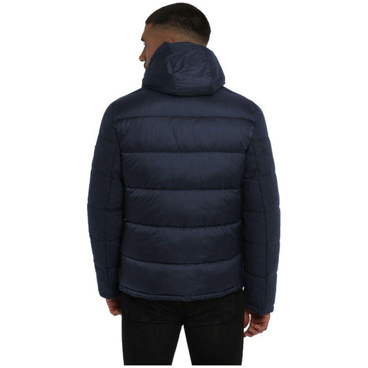 Yes Zee Blue Polyester Jacket Yes Zee Dark Slate Gray