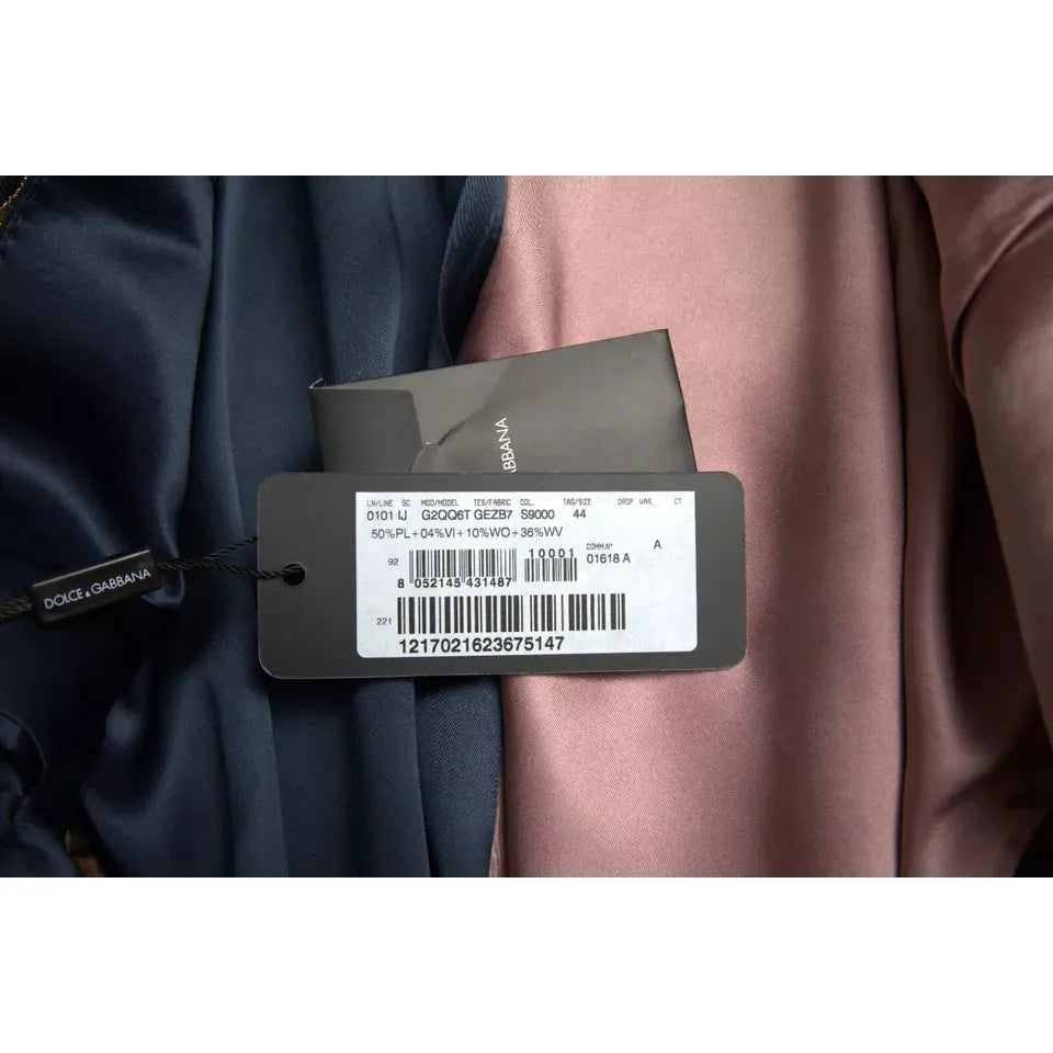 سترة دولتشي آند غابانا متعددة الألوان ذات صف واحد من الأزرار