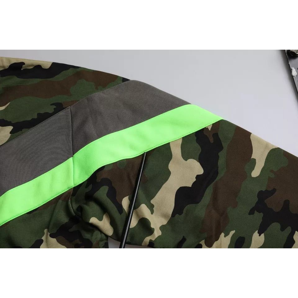 سويت شيرت مموه متعدد الألوان من دولتشي آند غابانا