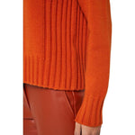Alpha Studio Orange Cashmere Sweater