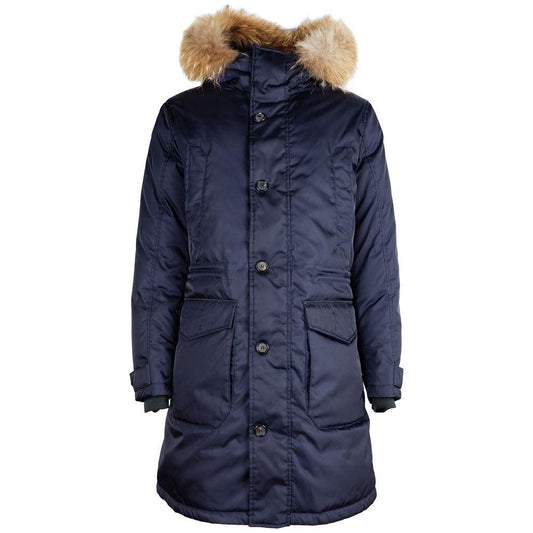 Add Blue Nylon Men Jacket Add Dark Slate Gray