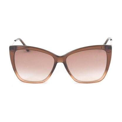 Jimmy Choo Brown Metal Sunglasses