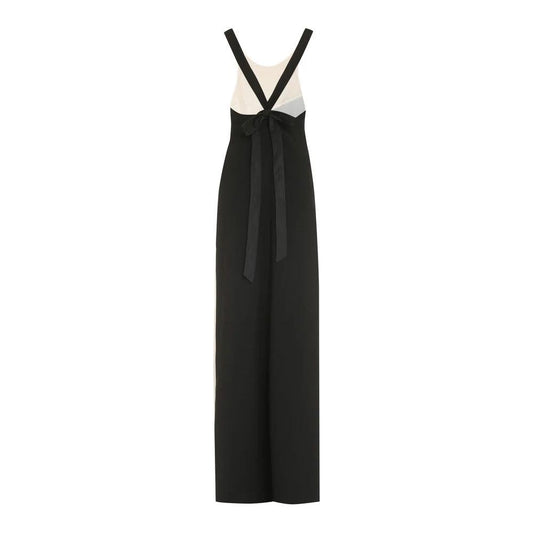 PINKO Black Viscose Dress PINKO Dark Slate Gray